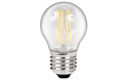 LED Filament Tropfenlampe McShine ''Filed'', E27, 4W, 490lm, warmweiß, klar