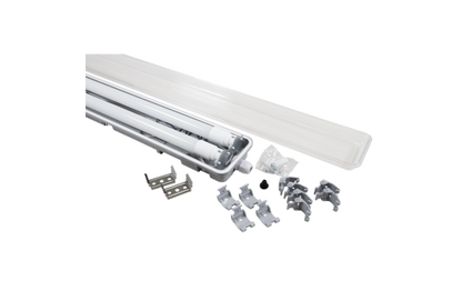 LED Feuchtraumleuchte McShine ''FL-23'' IP65, 4800lm, 4000K, 48W, 150cm, neutralweiß