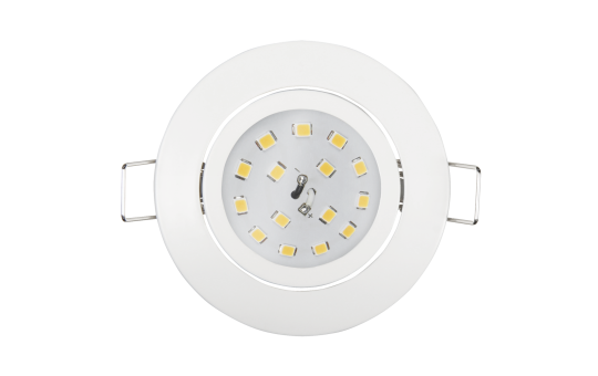 LED Einbauleuchte McShine ''Slim'' 82x28mm, 5W, 400lm, 3000K, weiß