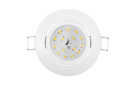 LED Einbauleuchte McShine ''Slim'' 82x28mm, 5W, 400lm, 3000K, weiß