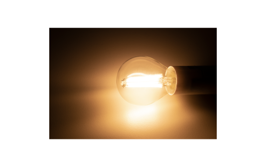 LED Filament Tropfenlampe McShine ''Filed'' E14, 6W, 600lm, warmweiß, dimmbar