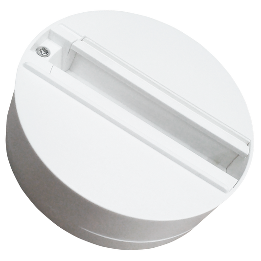 Monopoint-Adapter ''SPS2'' 3-Phasen-Schienensystem, 32x100mm, weiß