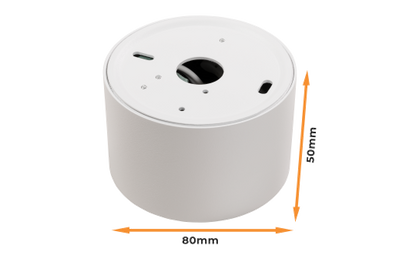 LED-Aufbauleuchte McShine, 5W, 400Lumen, 3000K, ØxH 80x50mm, 10er-Pack