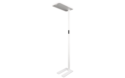 LED-Schreibtisch-Stehleuchte ROLF KERN „Office-Pro“ mit Touch Display, PIR & Tageslicht-Sensor