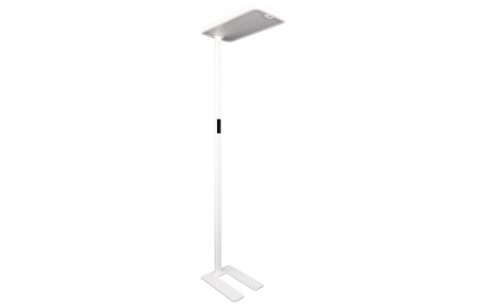 LED-Schreibtisch-Stehleuchte ROLF KERN „Office-Pro“ mit Touch Display, PIR & Tageslicht-Sensor
