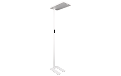 LED-Schreibtisch-Stehleuchte ROLF KERN „Office-Pro“ mit Touch Display, PIR & Tageslicht-Sensor