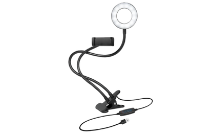 Smartphone-Ringlicht-Klemmhalterung, Ø 8,5 cm