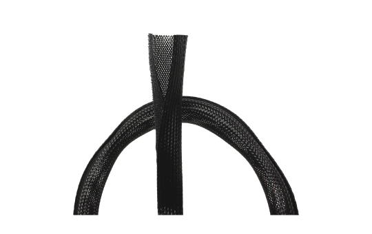 Kabelbündel-Gewebeschlauch, 1,8m, schwarz