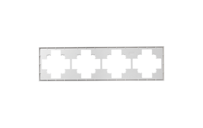 Rahmen McPower ''Shallow'' 4-fach, weiß