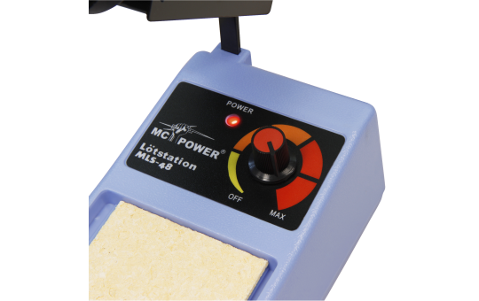 Lötstation McPower ''MLS-48'', regelbar 20-48W, 200-450°C, blau