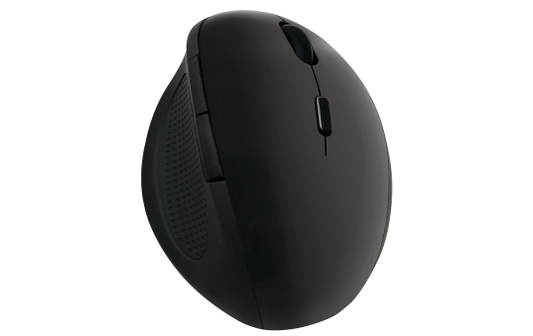 Maus, Wireless 2,4G Mouse, Optisch, schwarz, 1600dpi, Ergonomisches Design