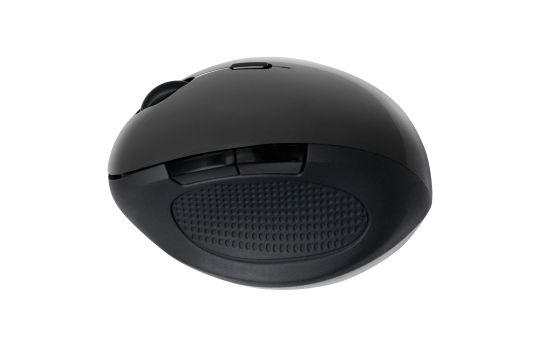Maus, Wireless 2,4G Mouse, Optisch, schwarz, 1600dpi, Ergonomisches Design