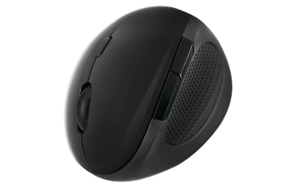 Maus, Wireless 2,4G Mouse, Optisch, schwarz, 1600dpi, Ergonomisches Design