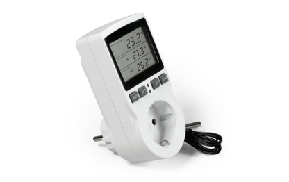 Digitales Steckdosen-Thermostat McPower ''TCU-441'' -40-120°C, Kabel + Außenfühler