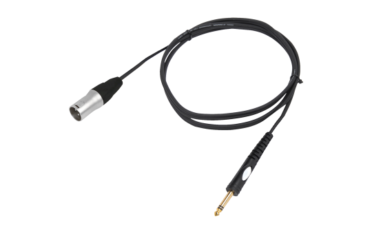 Hochwertiges Verbindungskabel BST ''XLRM-JACKM-6'' 6m,1x Klinke 1x XLR Stecker