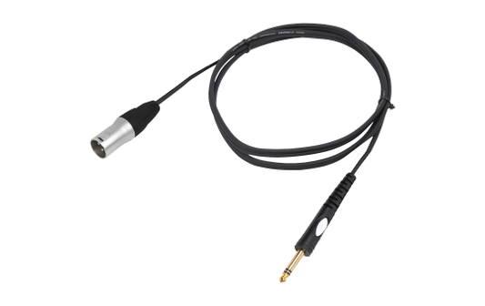 Hochwertiges Verbindungskabel BST ''XLRM-JACKM-6'' 6m,1x Klinke 1x XLR Stecker