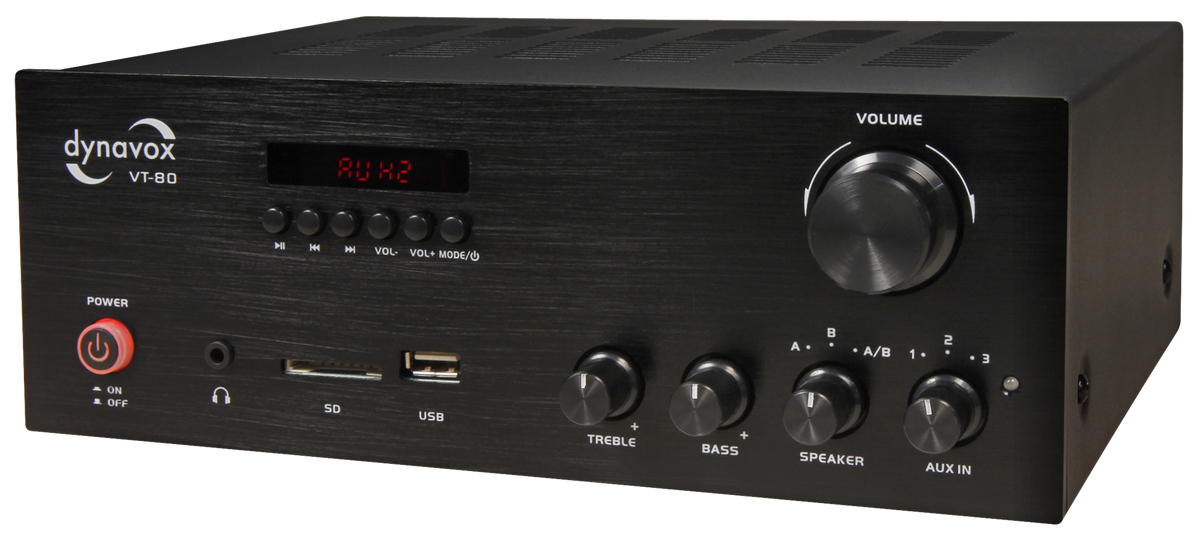 Stereo Kompaktverstärker VT-80, 160W,