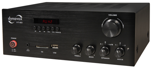 Stereo Kompaktverstärker VT-80, 160W,