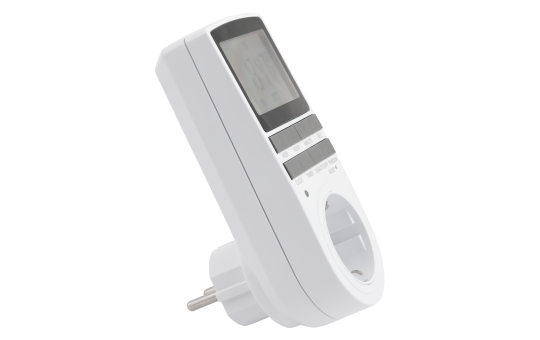 Digitale Zeitschaltuhr McPower ''WZ-10'' 2er-Pack, 10 Programme, 24Std Timer,3680W