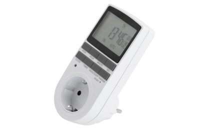 Digitale Zeitschaltuhr McPower ''WZ-10'' 2er-Pack, 10 Programme, 24Std Timer,3680W