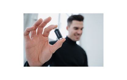 USB-C 3.2 Stick Verbatim, 128GB Speicher, Store 'n' Go, Typ C,Schiebemechanismus