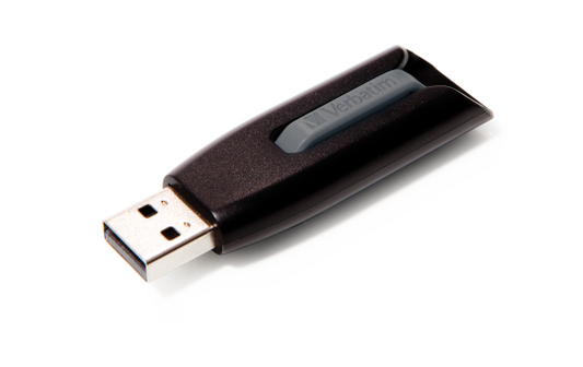 USB 3.2 Stick Verbatim ''Store 'n' Go'', 256GB, V3 Drive, grau, Typ-A