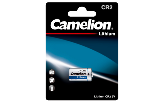 Lithium-Photobatterie CAMELION, CR2, 3 V, 1er-Blister