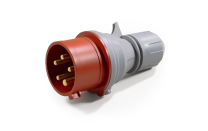 CEE-Stecker McPower, IP44, 415V, 16A, 5-polig, IP44