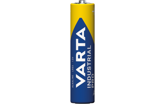 Batterie Alkaline, VARTA, Micro, AAA, LR03, 1.5V, Industrial Pro, Tray (40-Pack)