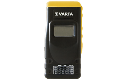 Batterietester VARTA, digital, LCD-Display, für AA/ AAA/ C/ D/ 9v Batterien