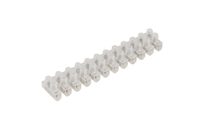 Lüsterklemme McPower, 12 Klemmen, 2,5mm², 3A, transparent, 10er-Pack