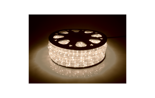 LED-Lichtschlauch McShine, 44m, 1.584 LEDs, IP44, warmweiß, 3000K, 13mm-Ø, 2596lm, 123W