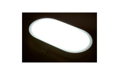 LED Feuchtraumleuchte McShine 960lm, 3000K, 12W, warmweiß, IP65, 172x118x75mm