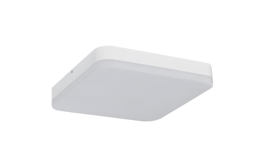 LED Deckenleuchte, 1600lm,3000K,25W,warmweiß,IP44, 280x280x51mm, Bewegungsmelder