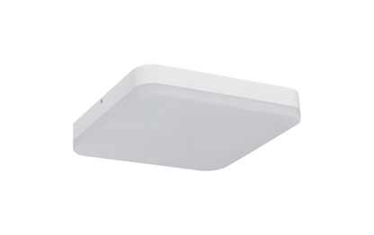 LED Deckenleuchte, 1600lm,3000K,25W,warmweiß,IP44, 280x280x51mm, Bewegungsmelder
