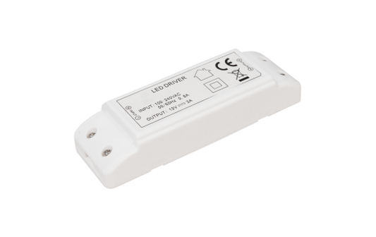 LED-Trafo McShine, 0,5-36W, Ein 220-240V, 12V= Konstantspannung, rund
