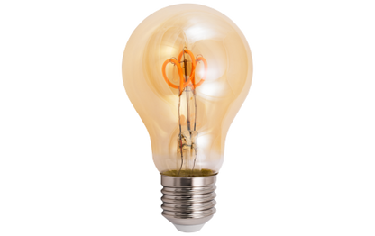 LED Filament Glühlampe McShine ''Retro'' E27, 2W, 160lm, warmweiß, goldenes Glas