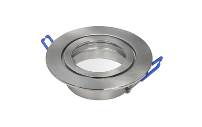Einbauleuchten-Set McShine, 10xRahmen, 10x LED-Modul, 5W, 400lm, 230V, Edelstahl