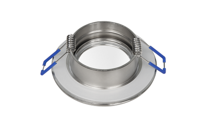 Einbauleuchten-Set McShine, 10xRahmen, 10x LED-Modul, 5W, 400lm, 230V, Edelstahl