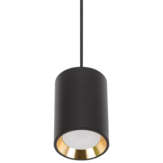 GU10 Strahler ''Chloe Mini'', 250V, IP20, 70x100mm, schwarz/gold