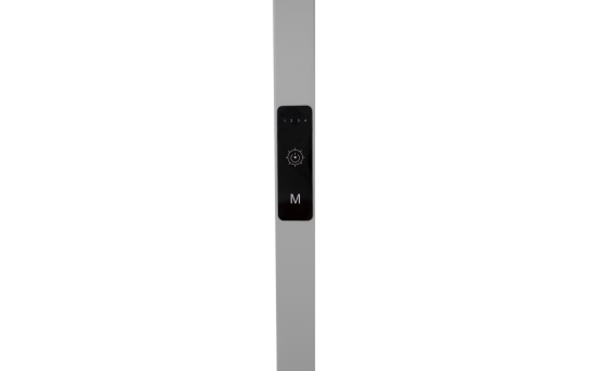LED-Schreibtisch-Stehleuchte ROLF KERN „Smart-Pro“ mit Touch Display, PIR & Tageslicht-Sensor