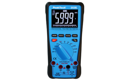 Digital Multimeter PeakTech ''P2035'', 6000 Counts, 1000V, True RMS, USB