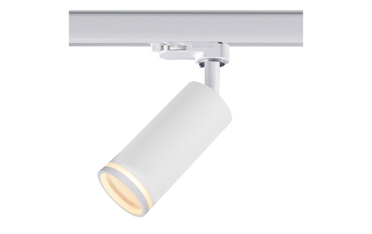 Strahler EINLICHT für Schienensystem ''MASTA RING'' GU10, ØxL 60x110mm, weiß