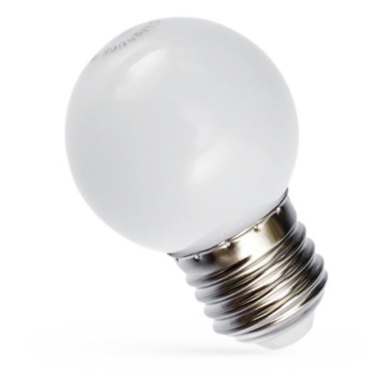 LED Tropfenlampe, E27, 6000K, 1W, 55lm, 230V, 270°, tageslichtweiß
