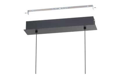 Hängeleuchte EGLO ''Cardito 1'',LED, Alu/Stahl, schwarz,Glas/Brilliantglas,dimmbar