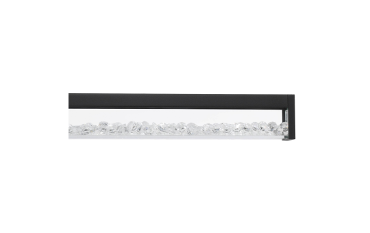 Hängeleuchte EGLO ''Cardito 1'',LED, Alu/Stahl, schwarz,Glas/Brilliantglas,dimmbar