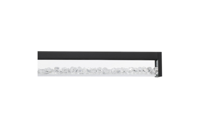 Hängeleuchte EGLO ''Cardito 1'',LED, Alu/Stahl, schwarz,Glas/Brilliantglas,dimmbar