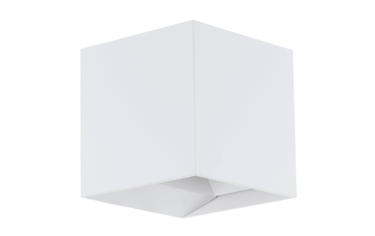 Wandleuchte EGLO ''Calpino'', LED, 2x3,3W, Aluguss,weiß, 3000K, 680lm, 10,5x10,5cm