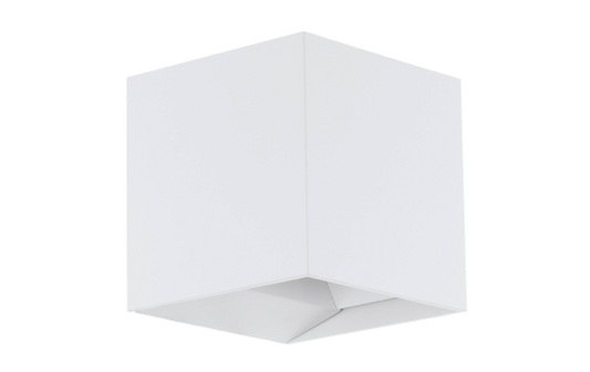 Wandleuchte EGLO ''Calpino'', LED, 2x3,3W, Aluguss,weiß, 3000K, 680lm, 10,5x10,5cm