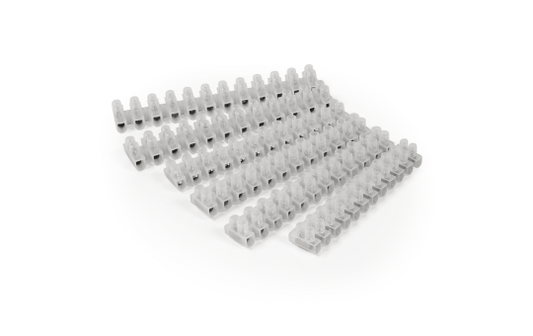 Lüsterklemmen-Sortiment McPower, 6-teilig: 1x4A, 3x6A, 2x10A, jeweils 12 Klemmen